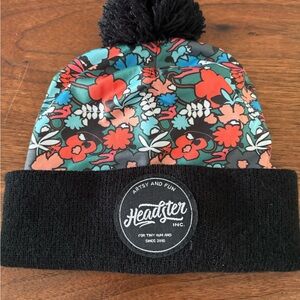 Kids Unisex Floral Headster Toque hat XS